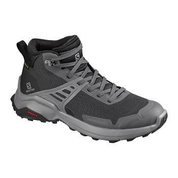 Salomon Női X RAISE Mid Cut GTX W Túracipő Fekete